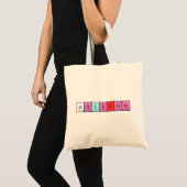 Houston Periodieke Naam canvas tas (Voorkant (product))