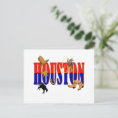Houston Pics Briefkaart (Staand voorkant)