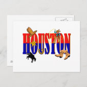 Houston Pics Briefkaart (Voorkant / Achterkant)