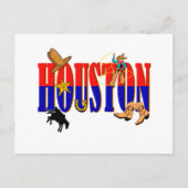 Houston Pics Briefkaart (Voorkant)