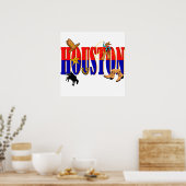 Houston Pics Poster (Keuken)