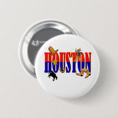 Houston Pics Ronde Button 5,7 Cm (Voorkant /achterkant)
