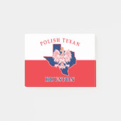 Houston Poland Texan Post-it® Notes (Voorkant)