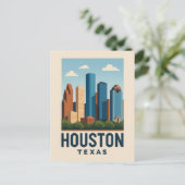 HOUSTON Postcard  Briefkaart (Staand voorkant)