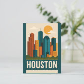 HOUSTON Postcard  Briefkaart (Staand voorkant)