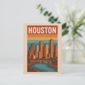 HOUSTON Postcard  Briefkaart (Staand voorkant)