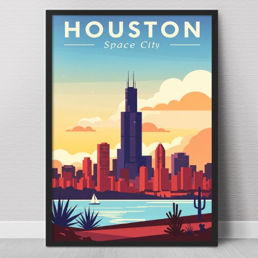  Houston Poster