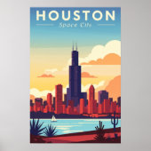  Houston Poster (Voorkant)