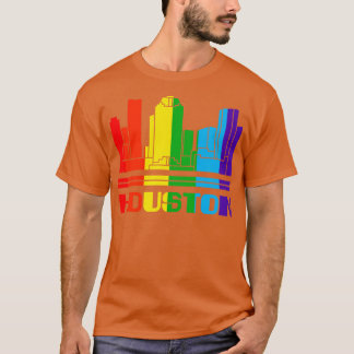 Houston Pride Houston LGBT-cadeau LGBTQ-ondersteun T-shirt