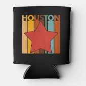 HOUSTON Retro Vintage Blikjeskoeler (Voorkant)