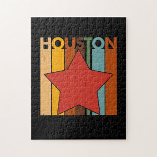 HOUSTON Retro Vintage Legpuzzel