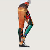 Houston Rodeo Cowgirl Barrel Racing Leggings (Rechts)