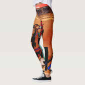 Houston Rodeo Cowgirl Barrel Racing Leggings (Links)
