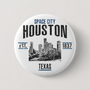 Houston Ronde Button 5,7 Cm