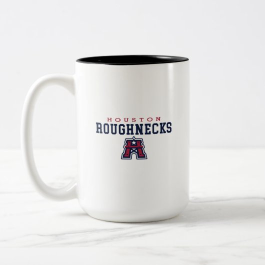 Houston Roughnecks Tweekleurige Koffiemok (Links)