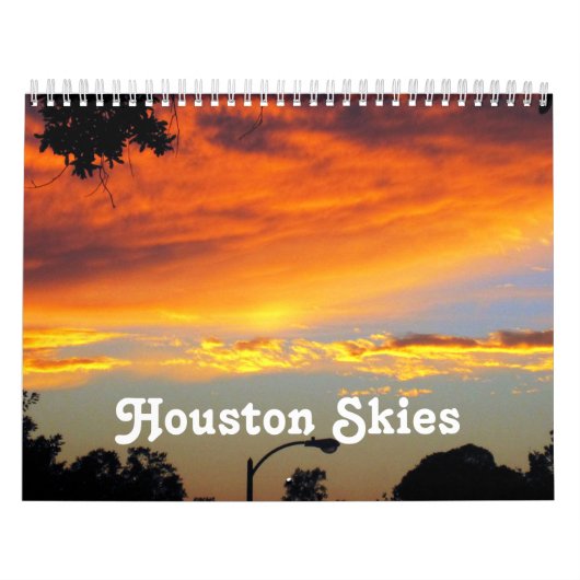 Houston Skies Calendar Kalender (Hoes)