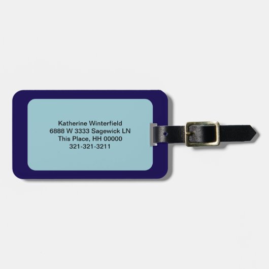 Houston Skyline Abstracte kunst Bagagelabel (Voorkant horizontaal)