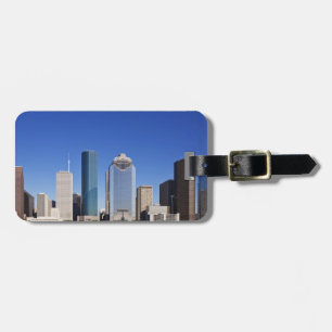 Houston Skyline Bagagelabel