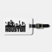 Houston Skyline Bagagelabel (Voorkant horizontaal)