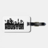 Houston Skyline Bagagelabel (Achterkant horizontaal)