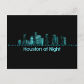 Houston Skyline Briefkaart (Voorkant)