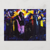 Houston skyline briefkaart (Voorkant)