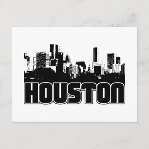 Houston Skyline Briefkaart