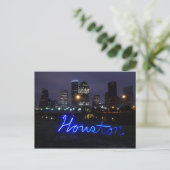 Houston Skyline Briefkaart (Staand voorkant)