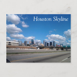 Houston Skyline Briefkaart