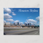 Houston Skyline Briefkaart (Voorkant)
