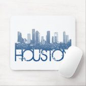 Houston Skyline Design Muismat (Met muis)