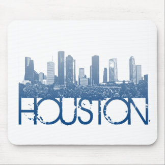 Houston Skyline Design Muismat