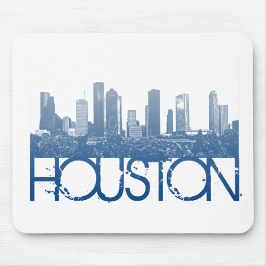 Houston Skyline Design Muismat (Voorkant)