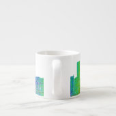 Houston skyline espresso kop (Achterkant)