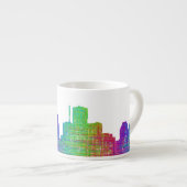 Houston skyline espresso kop (Voorkant rechts)