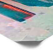 Houston Skyline Graffiti Art Poster (Hoek)