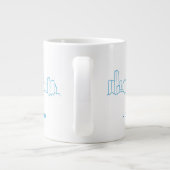 Houston Skyline Grote Koffiekop (Achterkant)