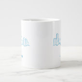 Houston Skyline Grote Koffiekop (Voorkant)