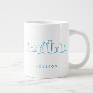 Houston Skyline Grote Koffiekop