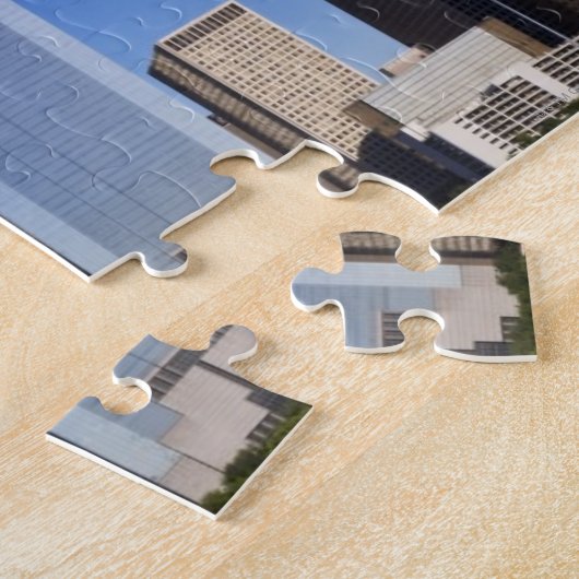 Houston Skyline Legpuzzel (Zijkant)