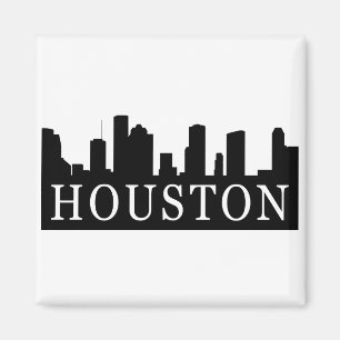 Houston Skyline Magneet