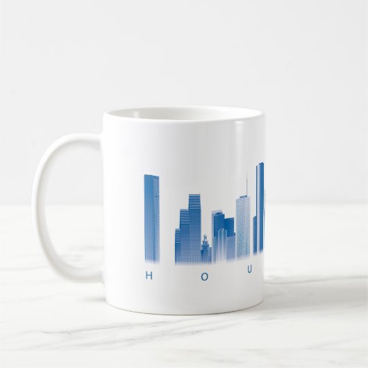 Houston Skyline Mok (Links)