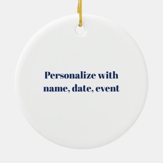 Houston Skyline Patchwork Keramisch Ornament (Achterkant)