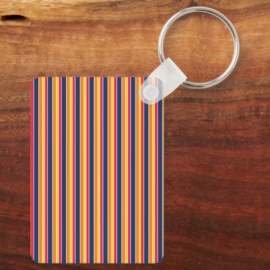 Houston Skyline Patchwork, Texas Sleutelhanger (Achterkant)