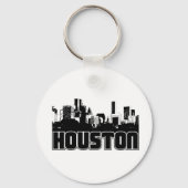 Houston Skyline Sleutelhanger (Voorkant)