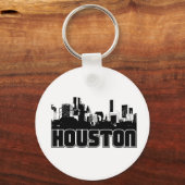 Houston Skyline Sleutelhanger (Voorkant)