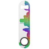 Houston skyline speed flessenopener (Voorkant)