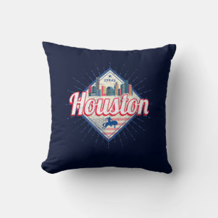 Houston Skyline Texas United States USA Kussen