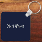 Houston Skyline Texas United States  USA Sleutelhanger (Achterkant)