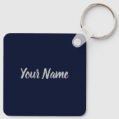 Houston Skyline Texas United States  USA Sleutelhanger (Achterkant)